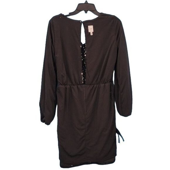 ICHI-Anthropologie Sequins Mini Dress Size M - Picture 8 of 10